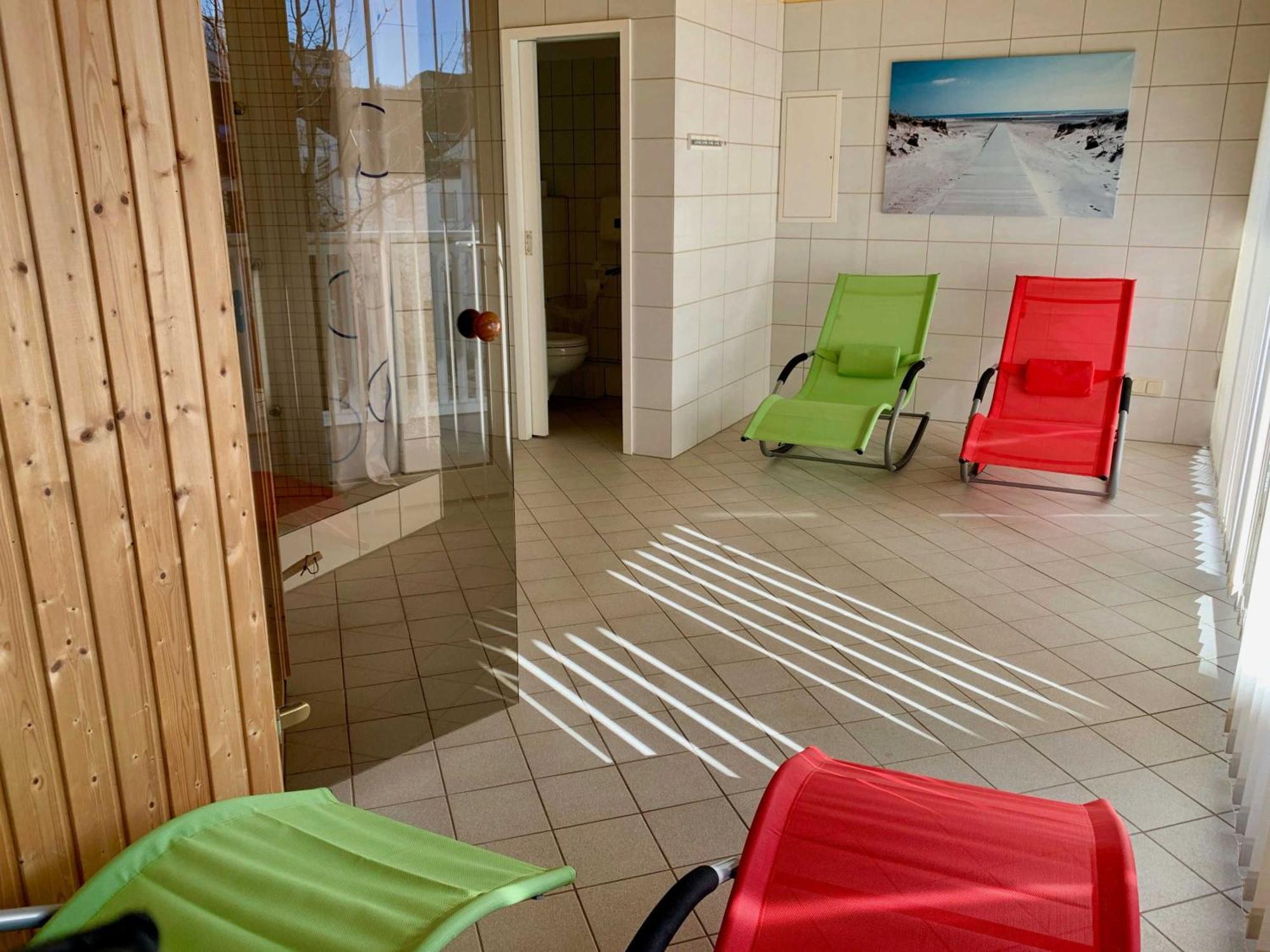Ferienwohnung Mit Meerblick Und Sauna Гьорен Екстериор снимка
